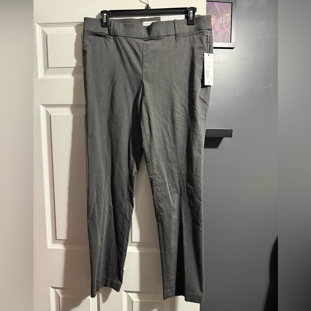 Liz Claiborne Charcoal Heather Women's Pants